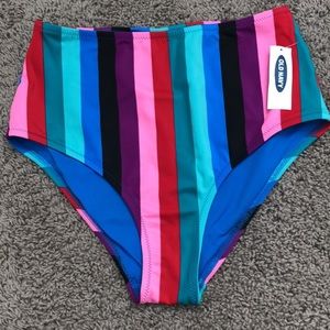 Old Navy high waisted bikini bottoms